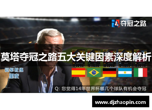 莫塔夺冠之路五大关键因素深度解析